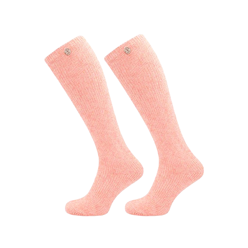 Imperial Riding - Chaussettes Dusty Star Velvet rose (x1) | - Ohlala