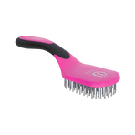 Imperial Riding - Brosse à crins Boomerang neon pink | - Ohlala