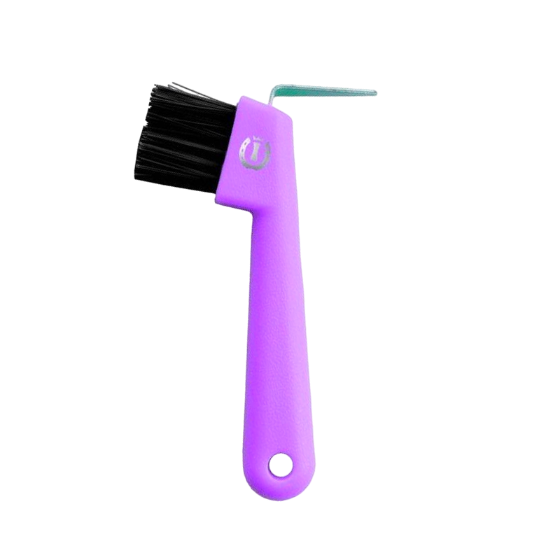 Imperial Riding - Cure-pied avec brosse violet