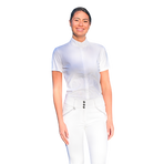 Jump'In - Dames korte mouw shirt Emma wit | - Ohlala