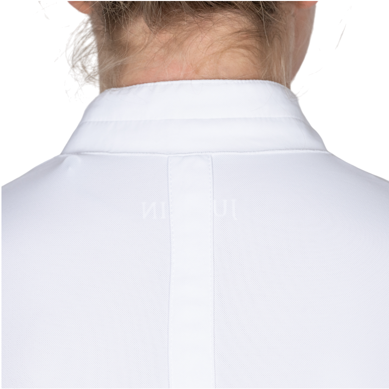 Jump'In - Chemise manches longues de concours femme Carla blanc | - Ohlala