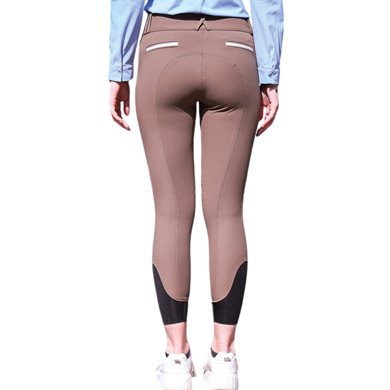 Jump'In - Pantalon d'équitation femme Sofia grège