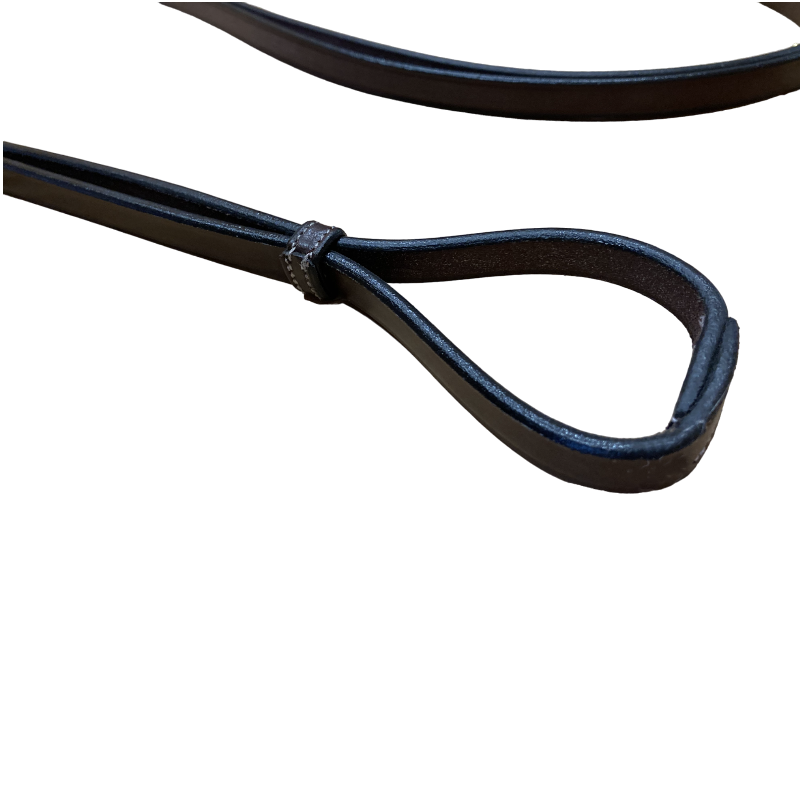Jump'In - Rênes en cuir lisse Week noir | - Ohlala