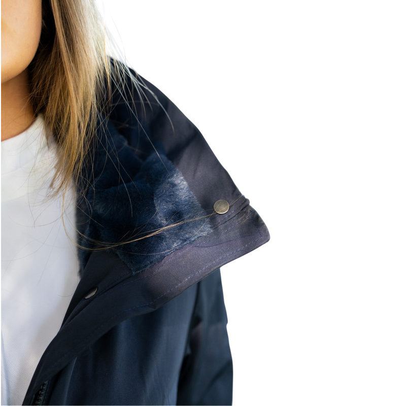 Parka femme Warm Dame marine - Jump'In