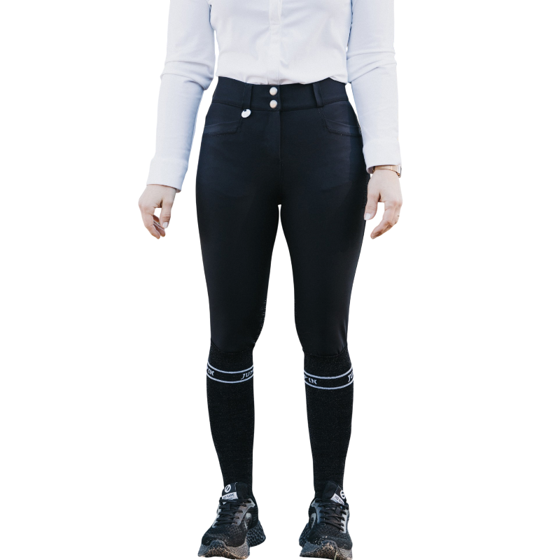 Jump'In - Damesrijbroek Cadence zwart