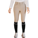 Jump'In - Damesrijbroek Cadence taupe