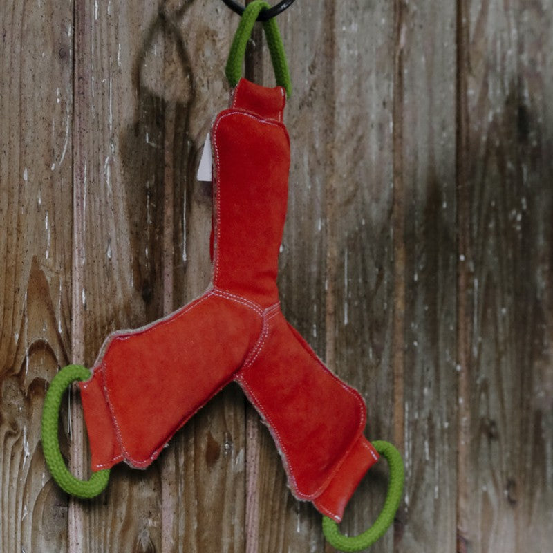 Hippotonic - Jouet pour chevaux boomerang rouge | - Ohlala