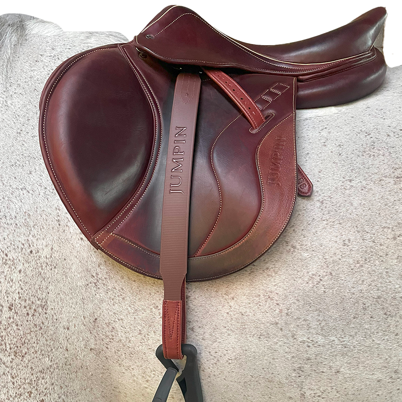 Jump'In - Étrivières en cuir Biothane havane | - Ohlala