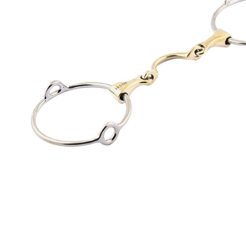 Jump'In - Mors releveur grands anneaux double brisure à passage de langue | - Ohlala