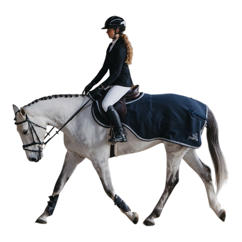 Jump'In - Couvre-reins Fabric Pro marine/ blanc | - Ohlala