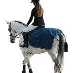 Jump'In - Couvre-reins imperméable Fabric Pro marine/ crème | - Ohlala