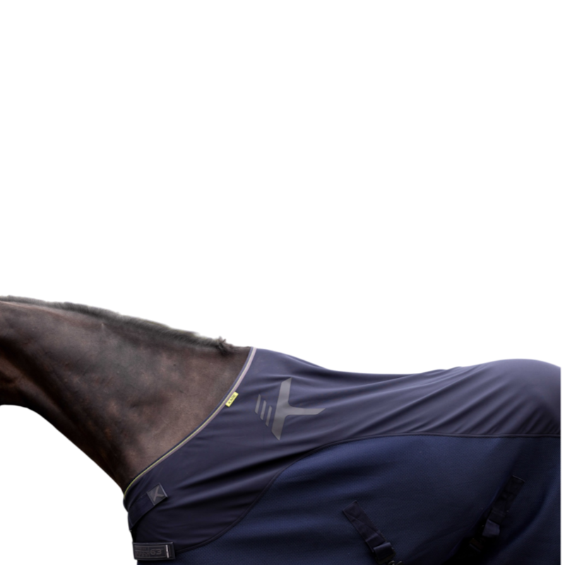 K By Equithème - Chemise softshell & mesh K-EROS marine