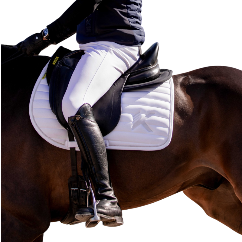 K By Equithème - Tapis de dressage K-TRITON blanc