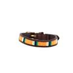 Kentucky Dogwear - Hondenhalsband met handgemaakte kralen pure oranje | - Ohlala