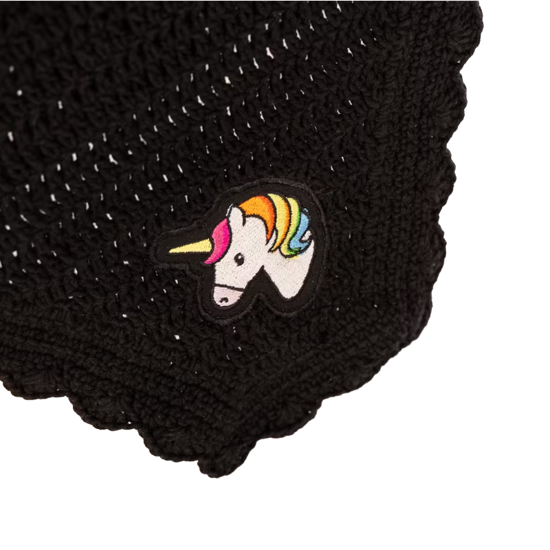 Kentucky Horsewear - Bonnet pour chevaux Wellington Wave licorne noir