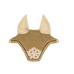 Kentucky Horsewear - Bonnet pour chevaux Wellington Velvet anti-mouches imprimé cheval beige