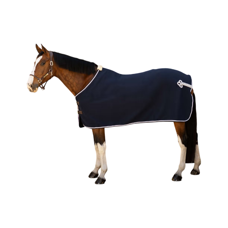 Kentucky Horsewear - Couverture de présentation polaire Fleece Rug marine