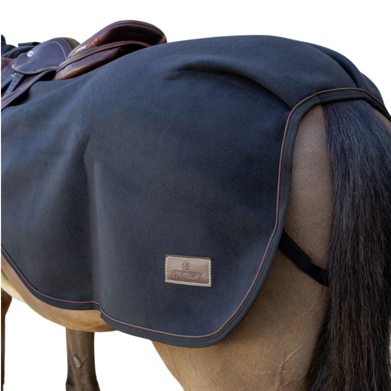 Kentucky Horsewear - Couvre-reins Heavy Fleece 0g noir