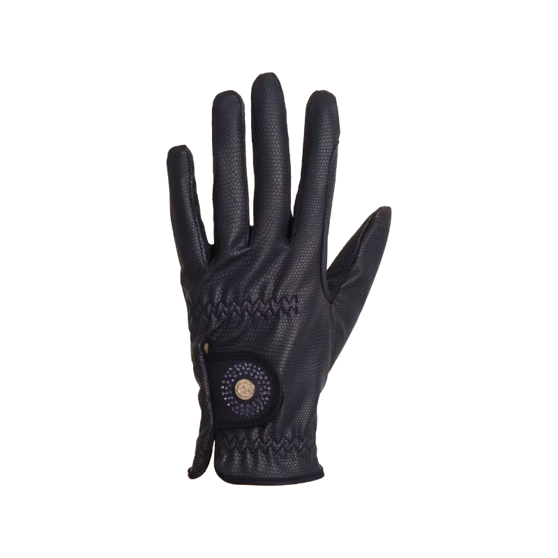 Kentucky Horsewear - Gants d'équitation Grip Glitter full marine