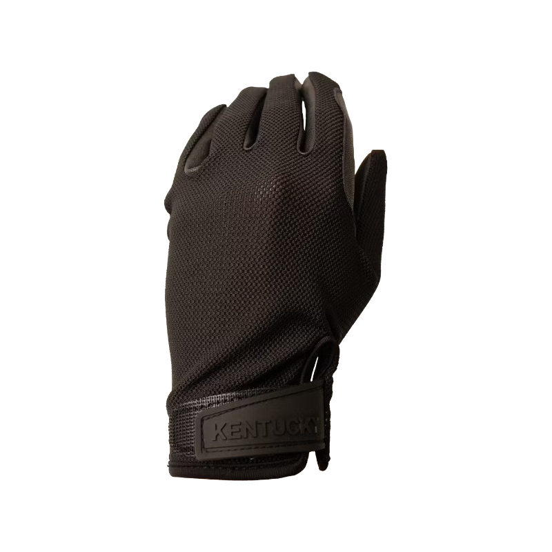 Kentucky Horsewear - Gants d'équitation Grip Summer noir