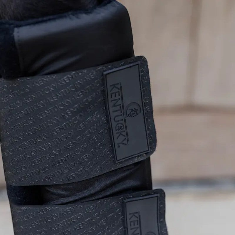 Kentucky Horsewear - Guêtres d'écurie Protect Classic antérieurs noir (x2) | - Ohlala