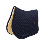 Kentucky Horsewear - Tapis de selle Diamond doublé mouton synthétique marine