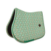 Kentucky Horsewear - Tapis de selle Velvet pied-de-poule light green/ colourful