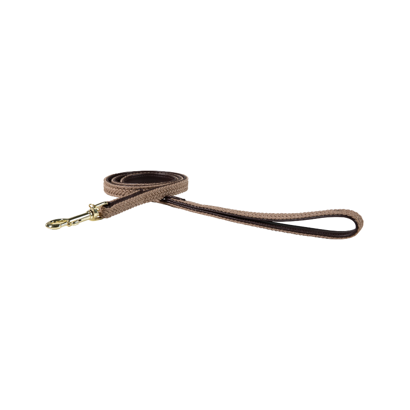 Kentucky Dogwear - Laisse pour chien nylon tressé Plaited Nylon 120 cm beige