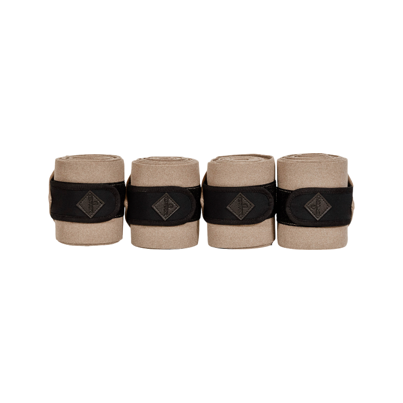 Kentucky Horsewear - Bandes de polo polaire Show Vegan Wool beige (x4) | - Ohlala