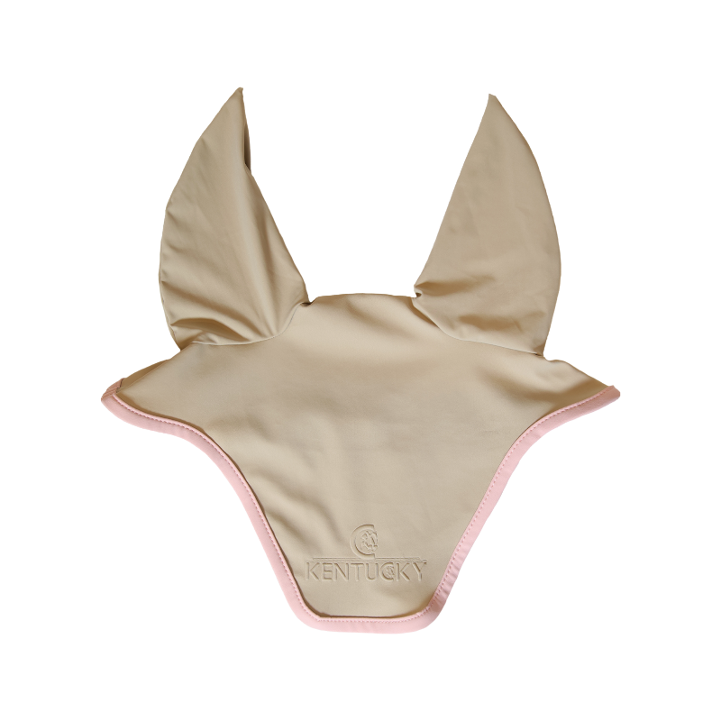 Kentucky Horsewear - Bonnet Wellington Softshell beige/ vieux rose | - Ohlala