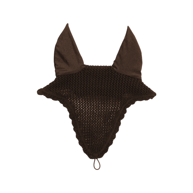 Kentucky Horsewear - Bonnet anti-mouches long brun