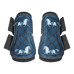 Kentucky Horsewear - Voorbeen beenbeschermers paardenprint Sammy Collection zwart | - Ohlala