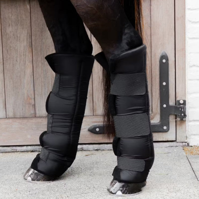 Kentucky Horsewear - Protections d'écurie longues Protect postérieurs noir