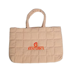 Kentucky Horsewear - Sac rembourré Logo Kentucky beige | - Ohlala