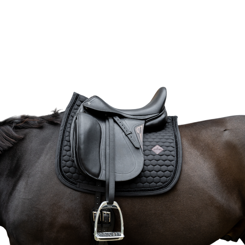Kentucky Horsewear - Tapis de dressage Glitter Band noir | - Ohlala