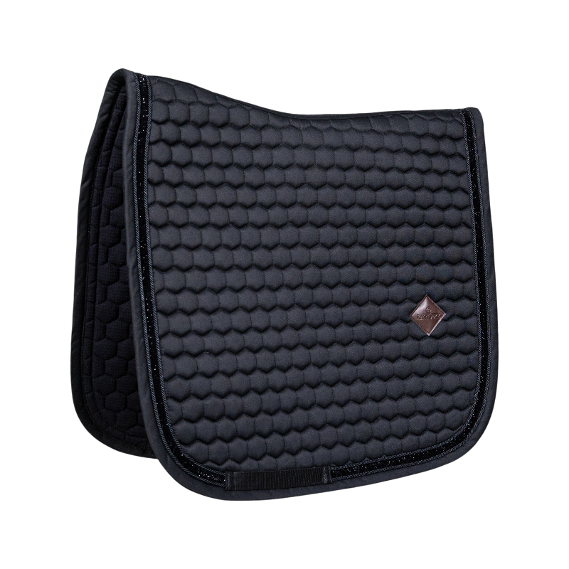 Kentucky Horsewear - Tapis de dressage Glitter Band noir | - Ohlala