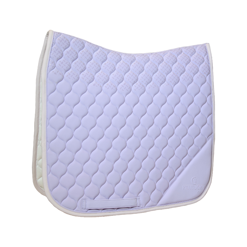 Kentucky Horsewear - Tapis de dressage Softshell Onion Quilt parme/ rose pâle