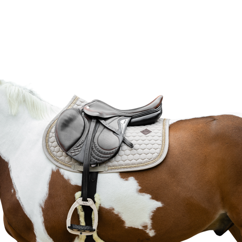 Kentucky Horsewear - Tapis de selle Glitter Band beige
