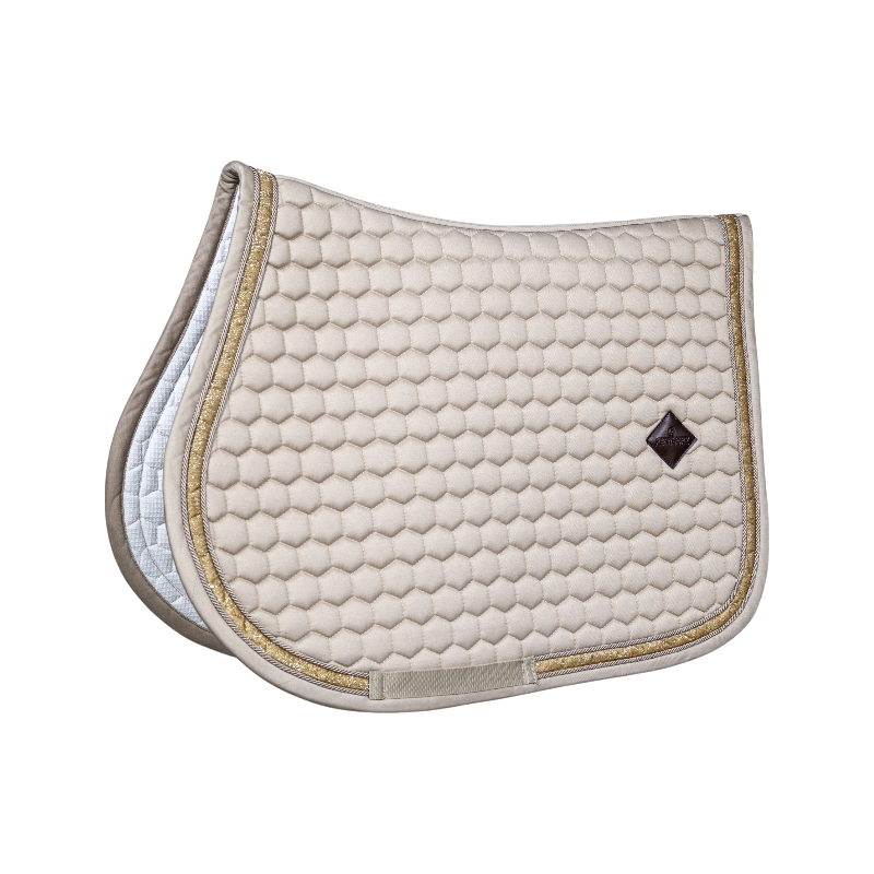 Kentucky Horsewear - Tapis de selle Glitter Band beige
