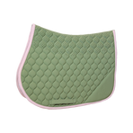 Kentucky Horsewear - Zadeldek Softshell Onion Quilt kaki/oud roze | - Ohlala
