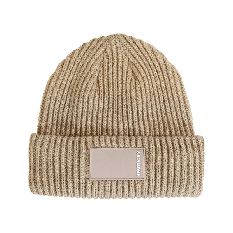 Kentucky Horsewear - Bonnet Rubber logo beige | - Ohlala