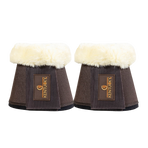 Kentucky Horsewear - Paardenbelletjes mouton Solimbra bruin | - Ohlala