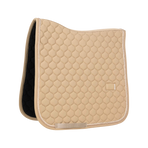 Kentucky Horsewear - Dressuurpad Rubber logo beige | - Ohlala