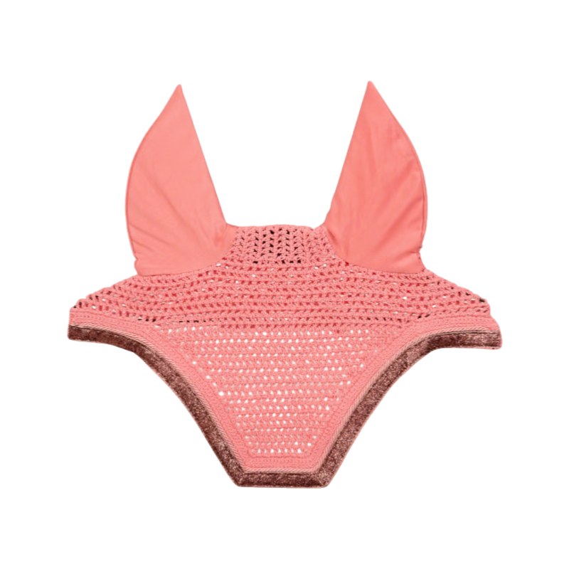 Bonnet anti-bruit Wellington glitter vieux rose - Kentucky Horsewear