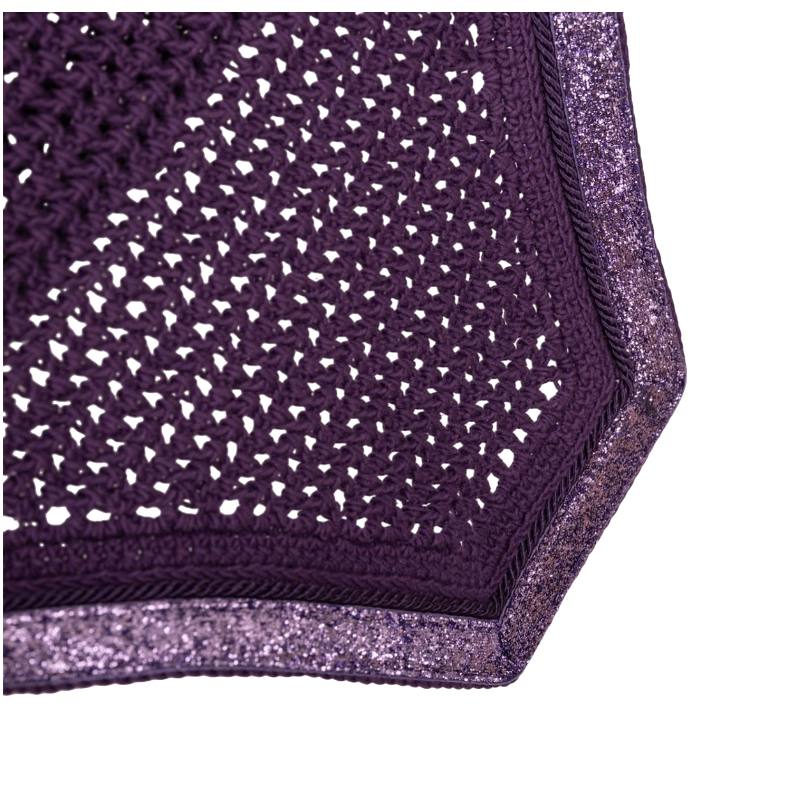 Bonnet Wellington Glitter Band violet - Kentucky Horsewear