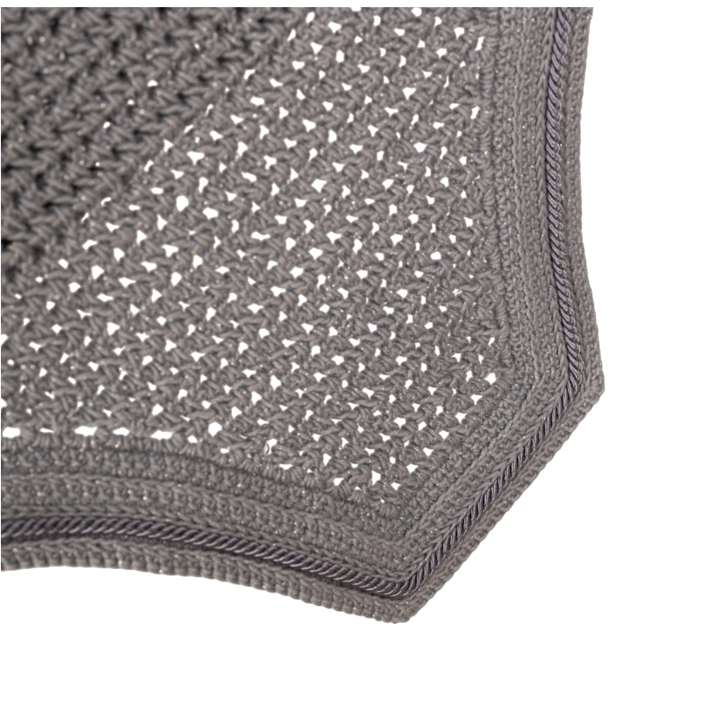 Bonnet anti-bruit Wellington Sparkling gris - Kentucky Horsewear