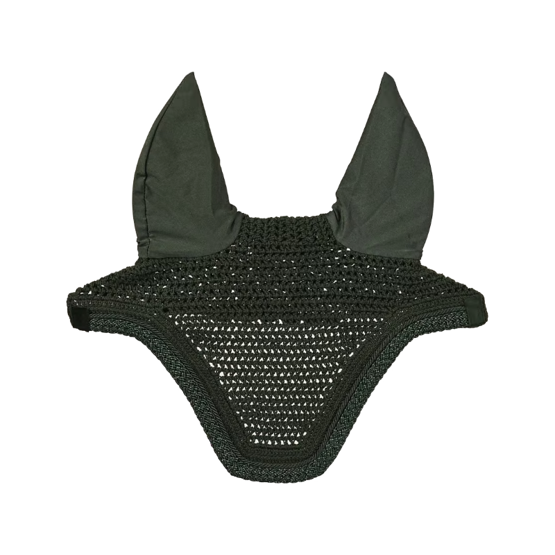 Kentucky Horsewear - Bonnet Wellington corde pailletée tressée vert foncé