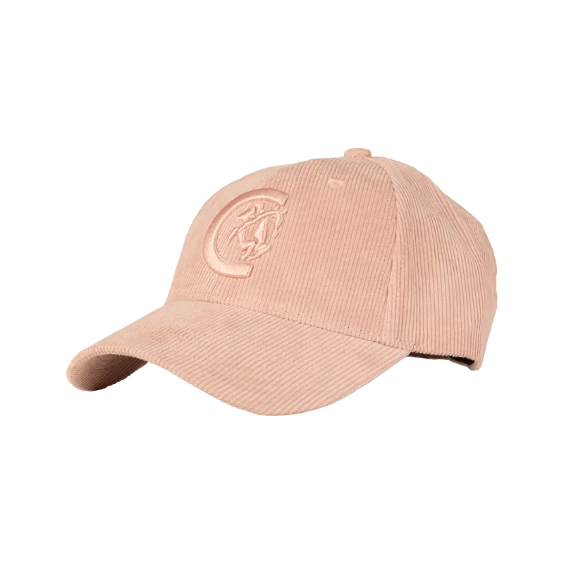 Kentucky Horsewear - Casquette unisexe Corduroy vieux rose