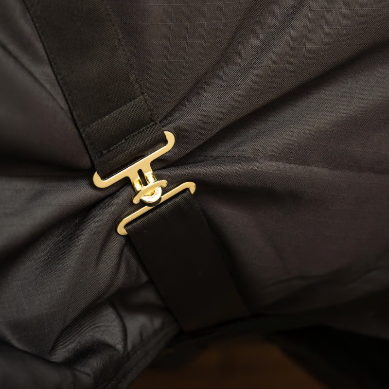 Couverture d'écurie Classic avec couvre-cou noir 200g - Kentucky Horsewear