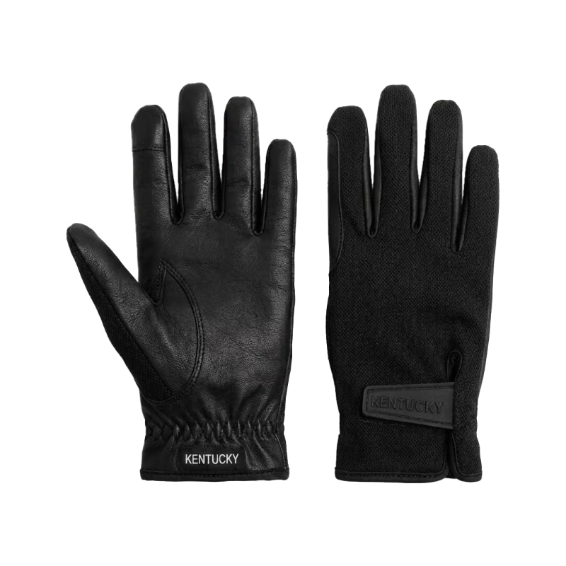 Kentucky Horsewear - Gants d'équitation été grip noir